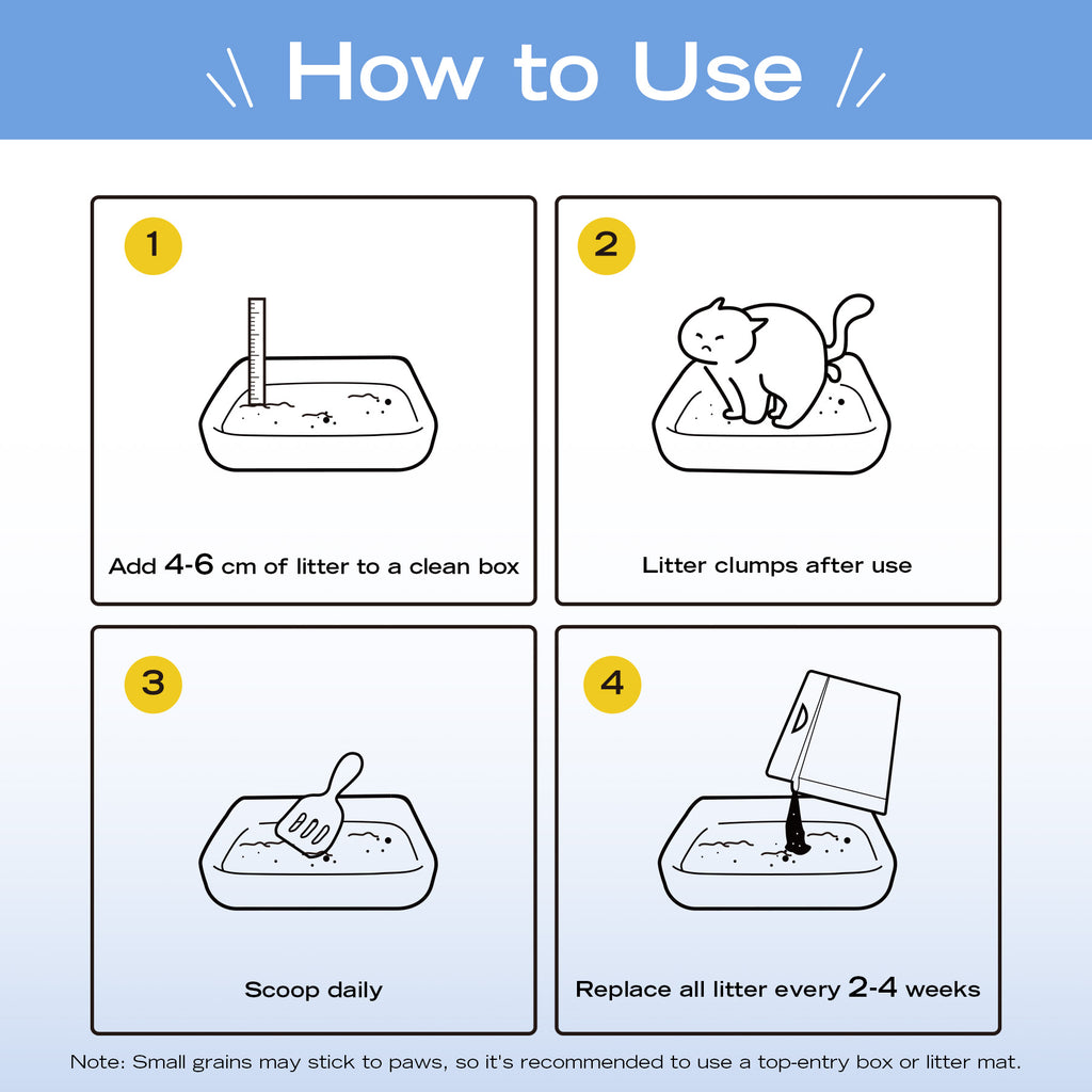 Unscented Natural Cat Litter