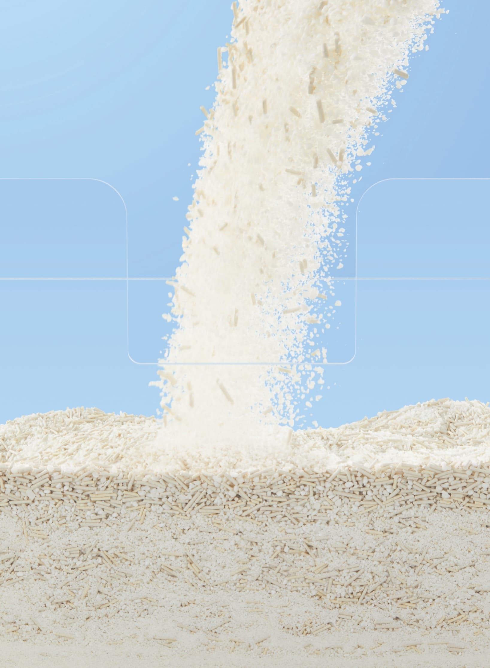 Corn & Tofu Mixed Cat Litter