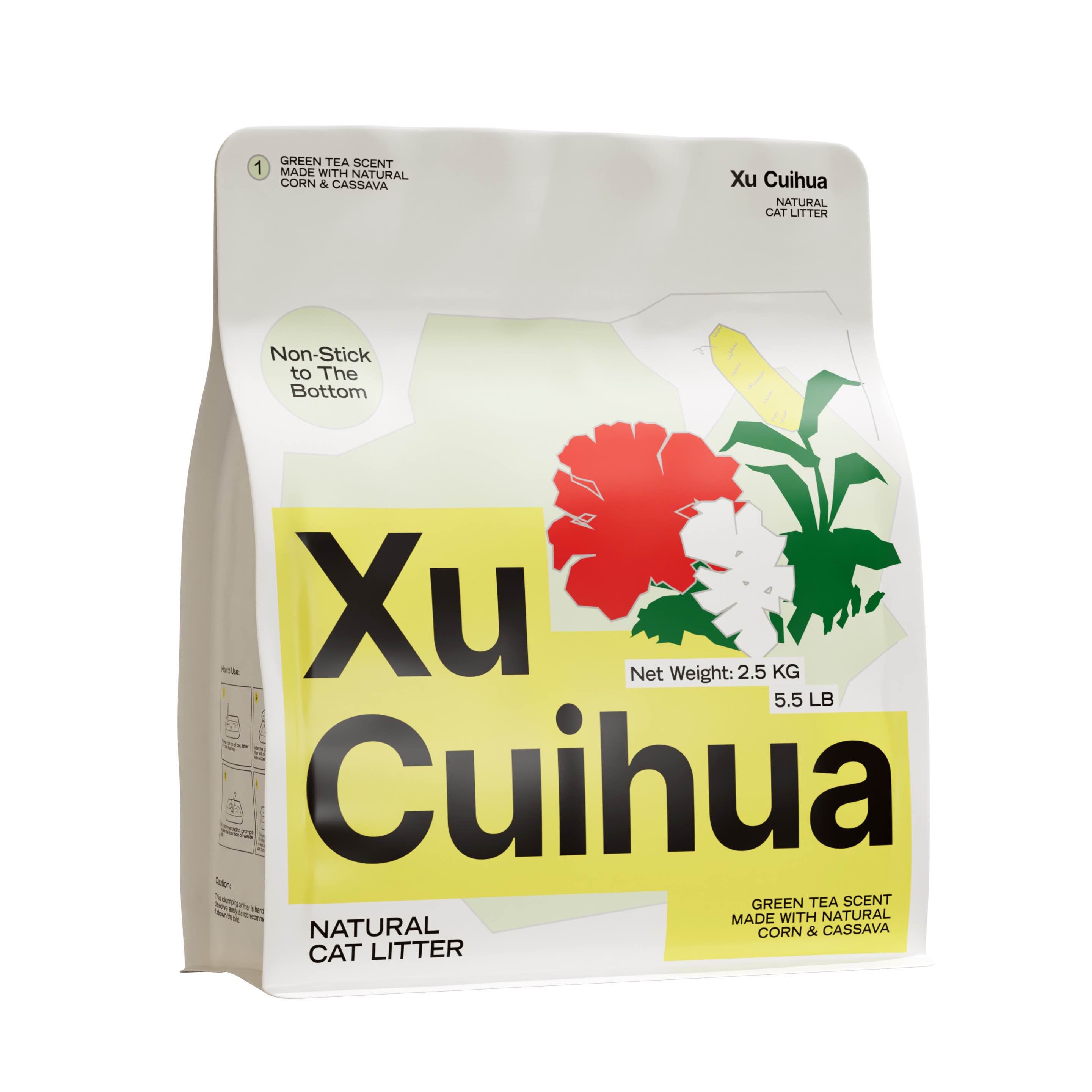 Green Tea Scent Natural Cat Litter