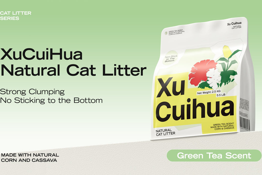 Green Tea Scent Natural Cat Litter